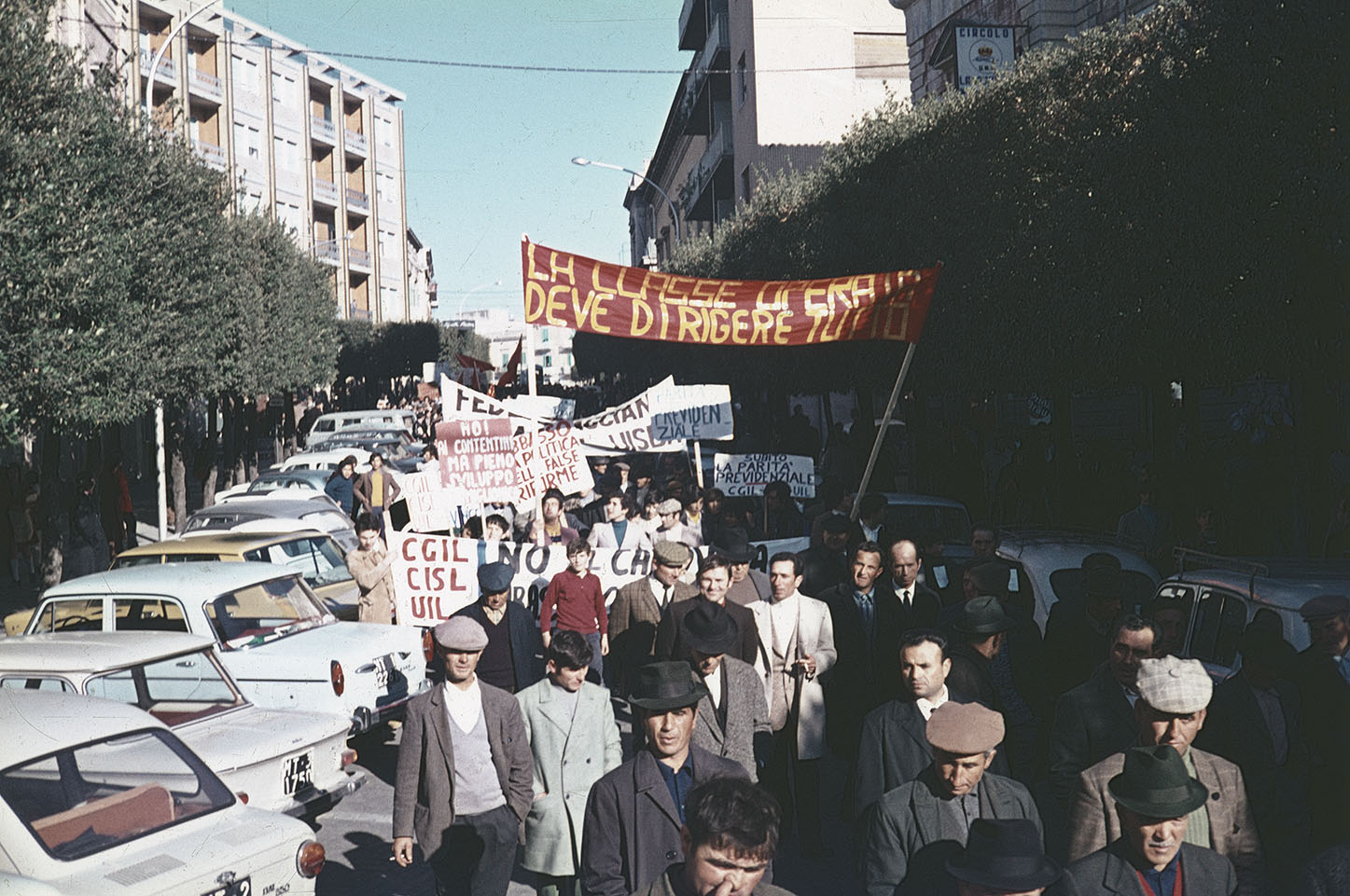 1970 - Matera - Corteo
